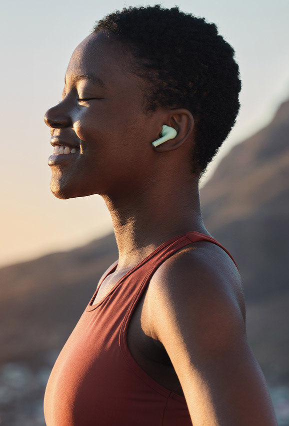 Photo of a woman looking relaxed and healthy after women's health treatments