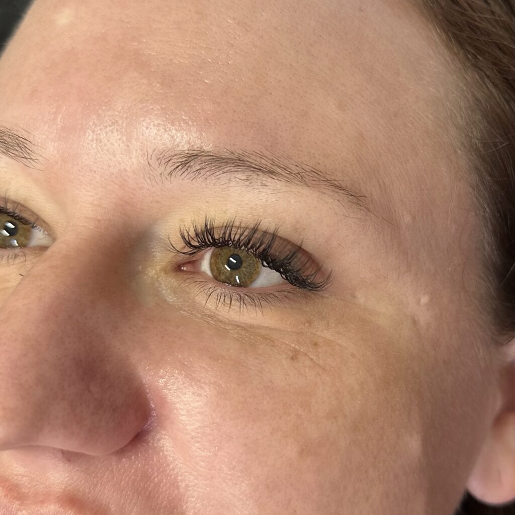 Lash extension results