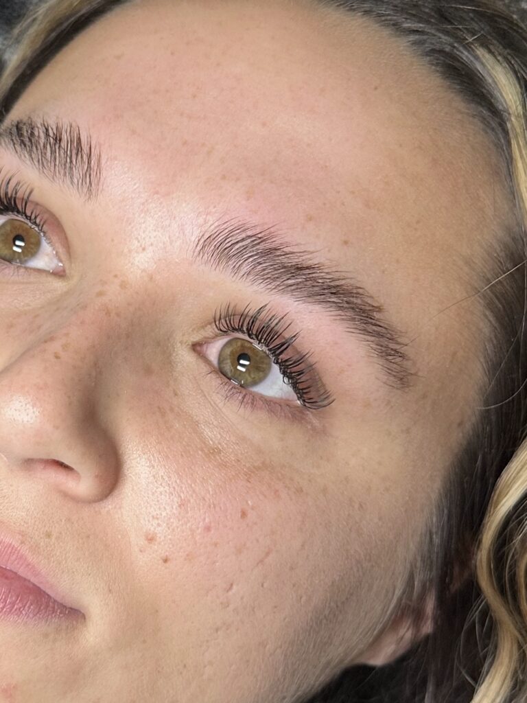 Lash extension results