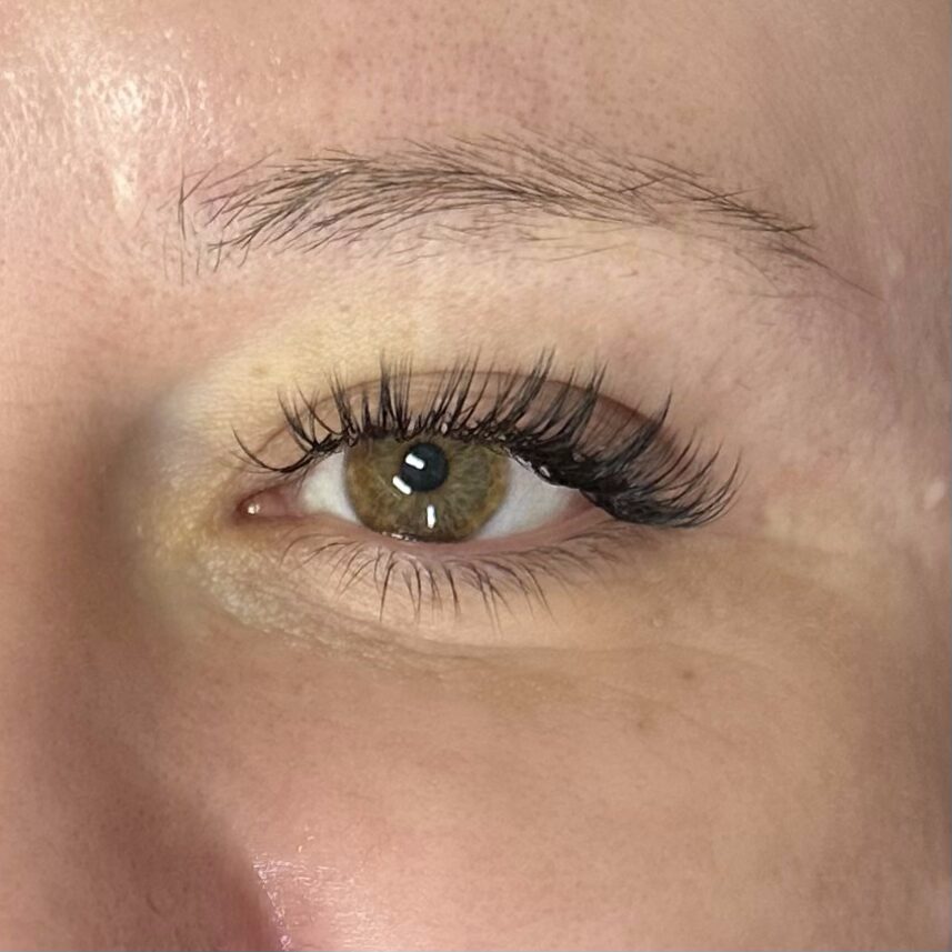 Lash extension results